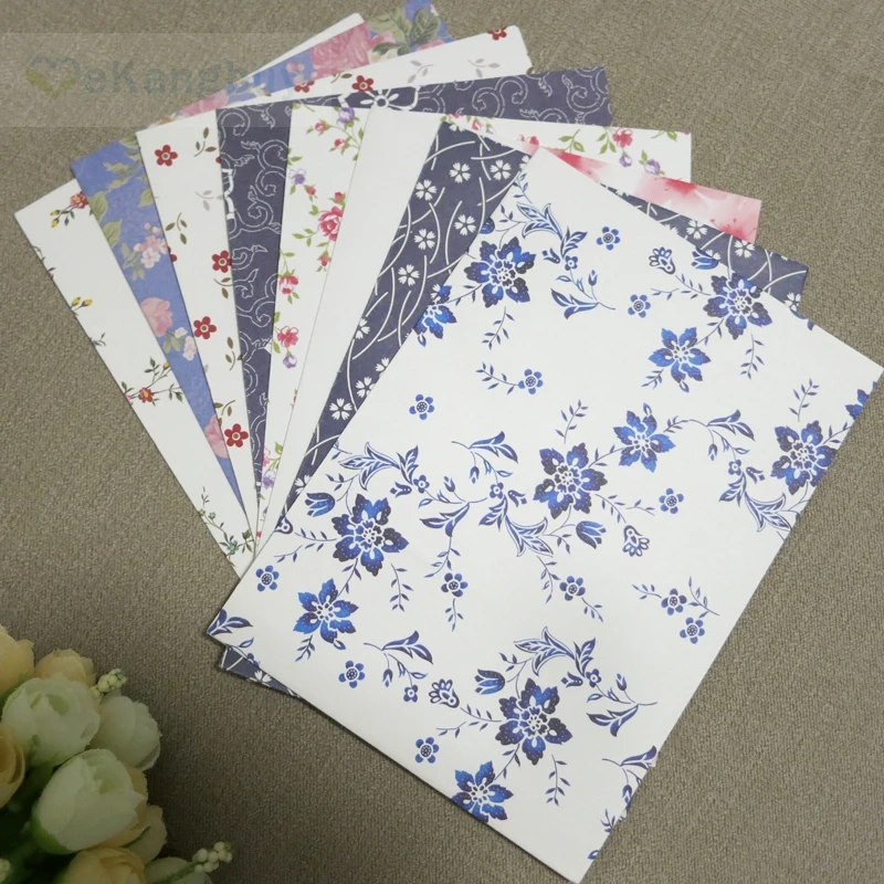 8 pçs set floral