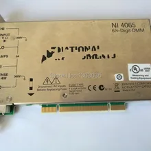 Карта PCI-4065 DAQ для NI 4065 6-1/2 цифр DMM протестированная Рабочая
