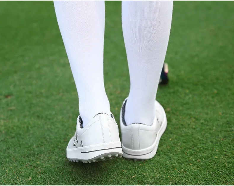 Летние белые туфли для гольфа PGM; женская спортивная обувь для гольфа; обувь для отдыха; Водонепроницаемая Обувь из супер-волокна; Аутентичные дышащие кроссовки для улицы
