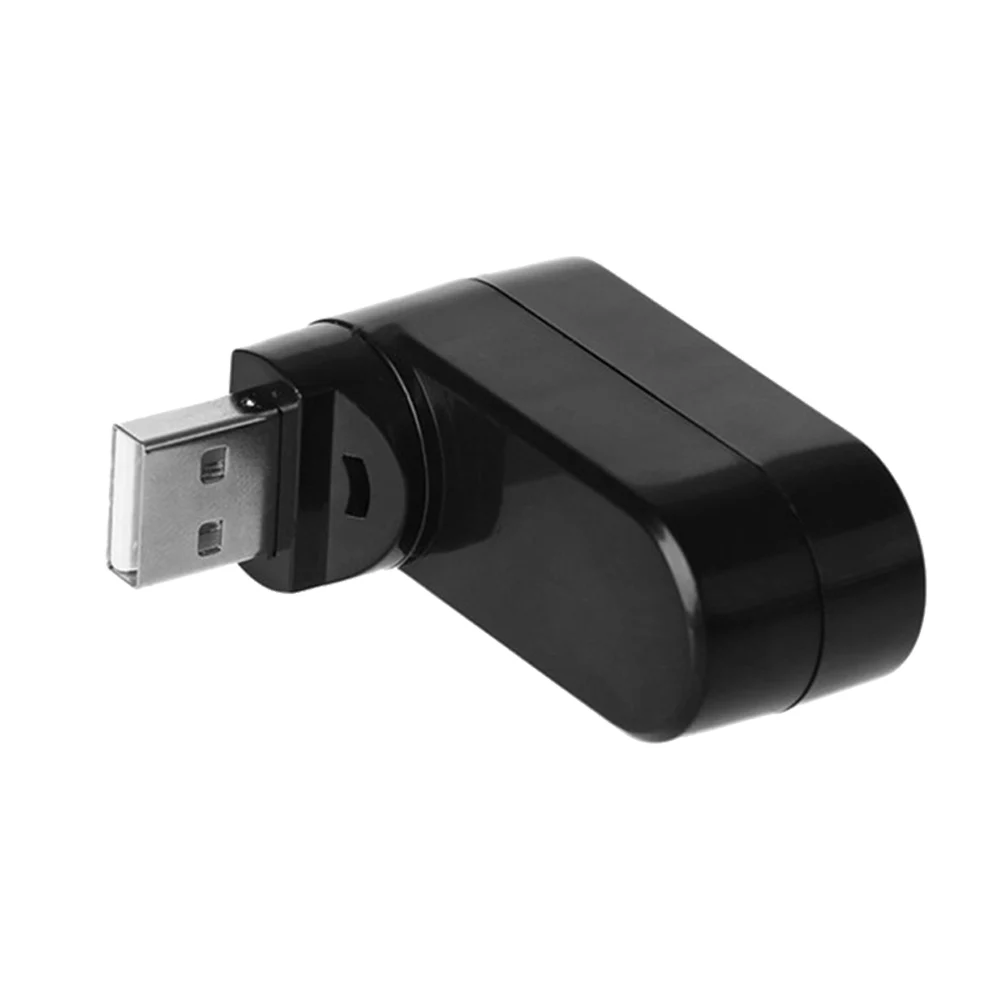 270 градусов вращающийся высокоскоростной 3 порта USB концентратор 2,0 USB разветвитель адаптер для ноутбука планшета компьютера периферийные устройства для ПК