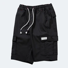 Летние грузовые шорты мужские повседневные тренировочные армейские военные мужские шорты с несколькими карманами до середины икры мужские шорты 28-48