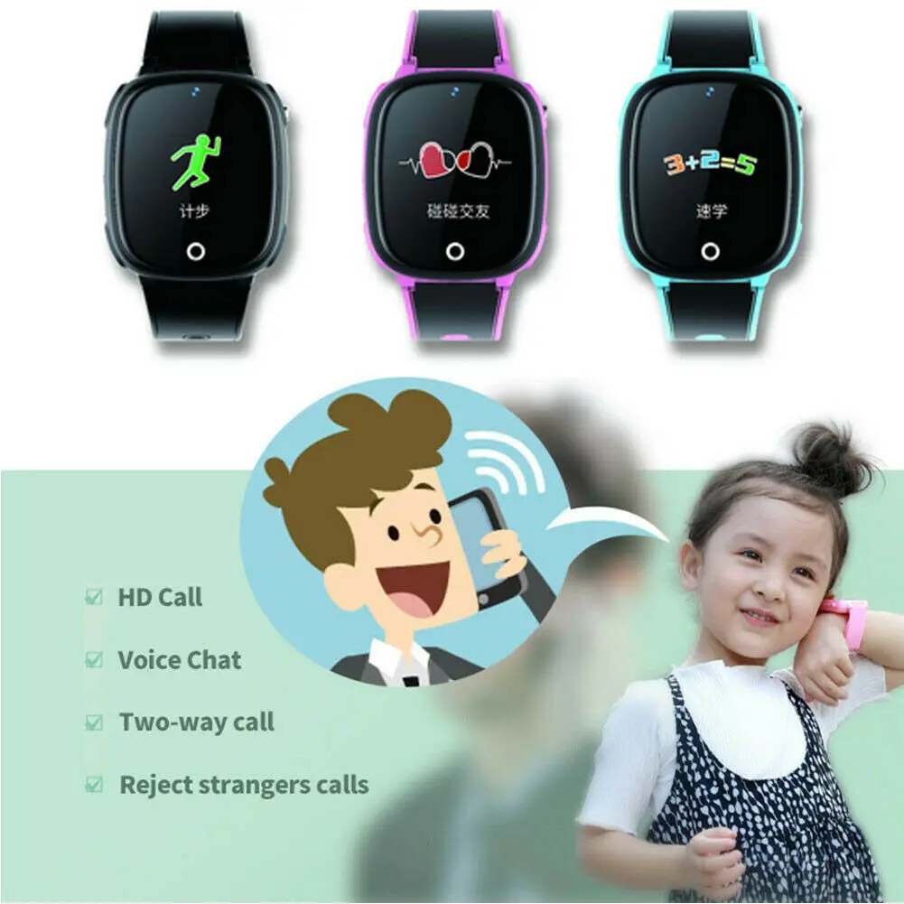 2019 Hot HW11 kids Smart watch Waterproof Android Wearable Device GPS SOS Call Kids Safe Bluetooth Pedometer Smart Watch