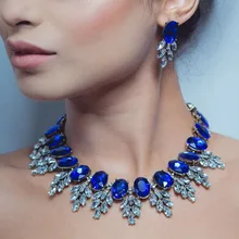 Declaración Rhinestone Bib Collier Femme Ladyfirst 2016 Nuevo Maxi Personalizada Resina Collar de Perlas de Accesorios de Lujo Gargantilla Joyería 3512