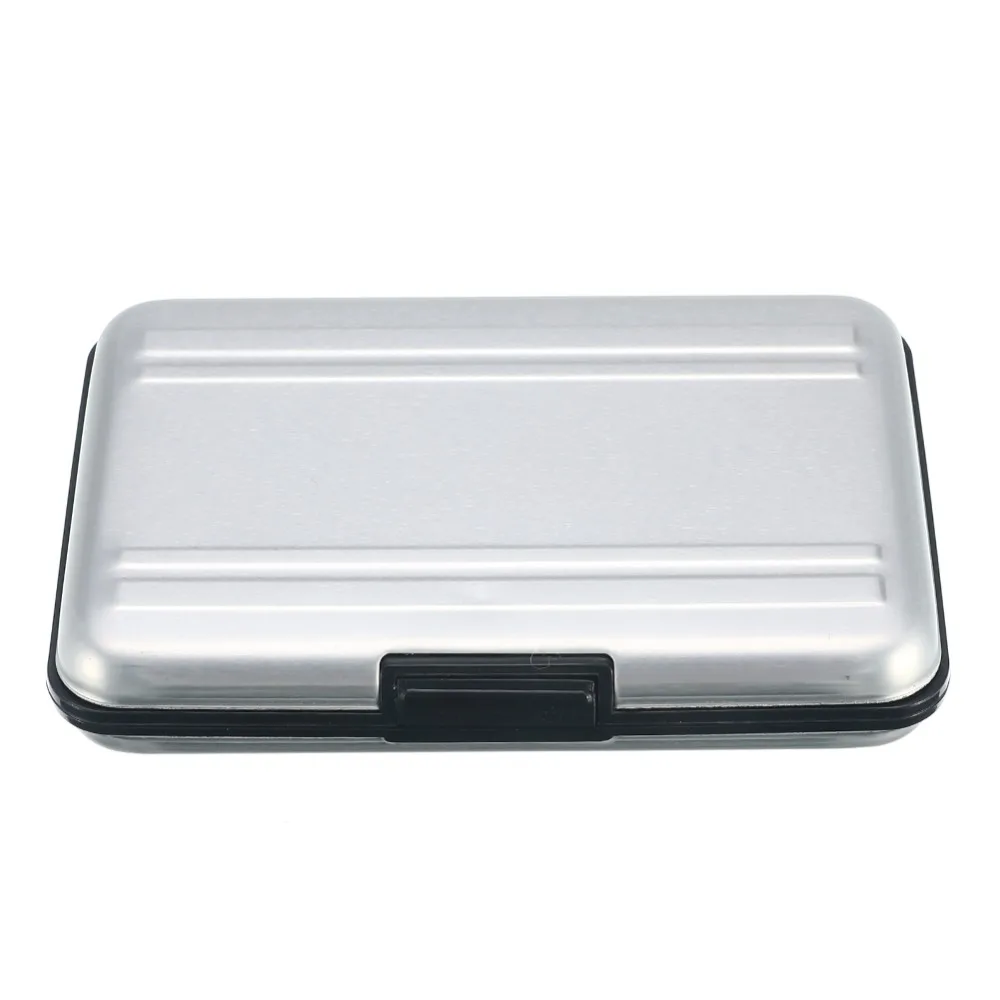 Алюминиевый кошелек для карт памяти 16 TF/Micro SD SDHC Protecter держатель для хранения Чехол