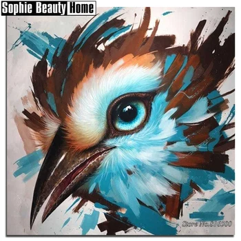 

Full DIY 5D Diamond Painting Cross Stitch Big Eye Bird Diamond Embroidery Pattern Rhinestones Diamond Mosaic Home Decor 061102