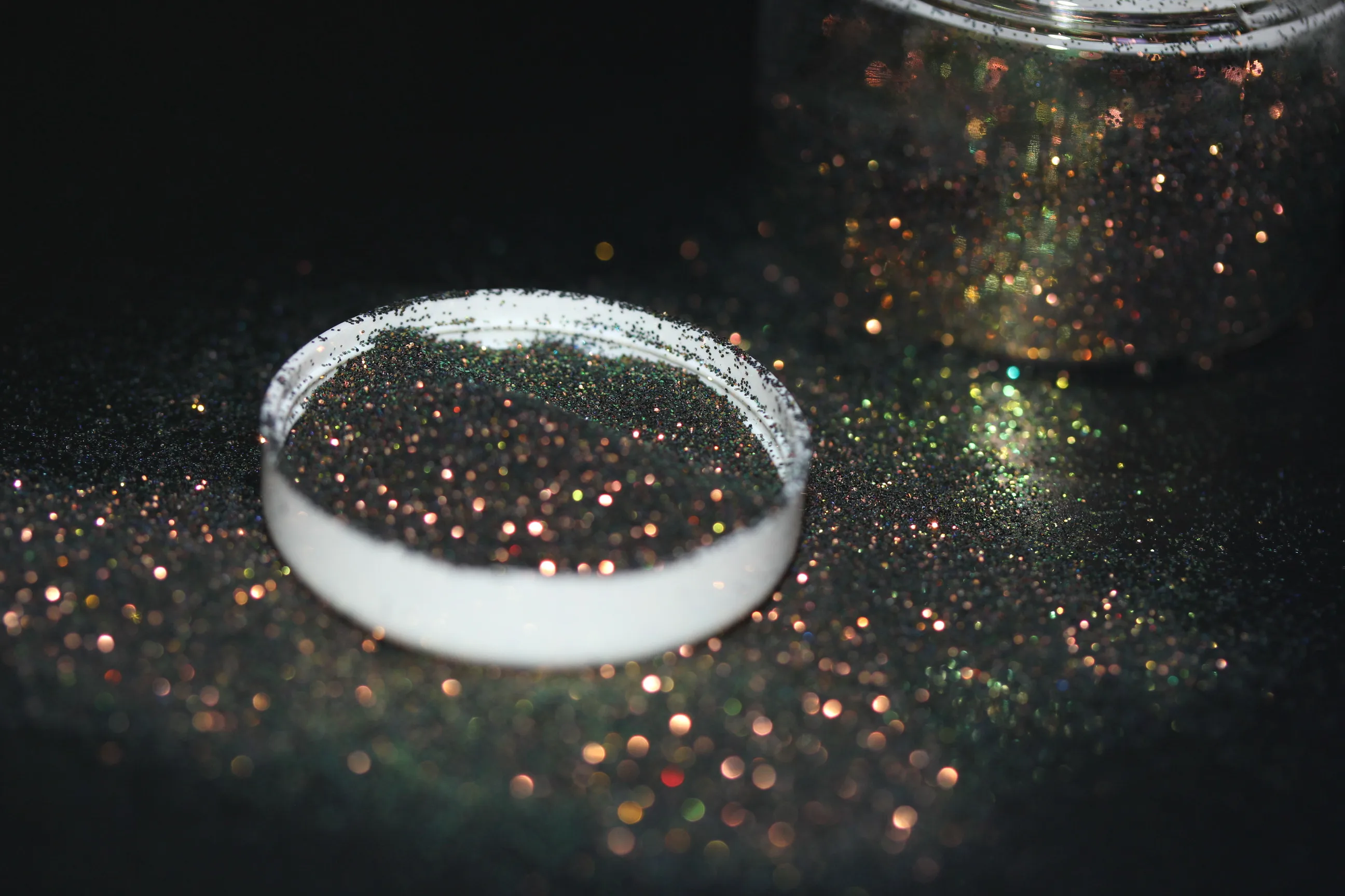 

008 Holographic Peacock Brown Glitter Powder Laser Holo Chrome Chameleon Pigment Dust Nail Paillettes DIY Manicure Accessories