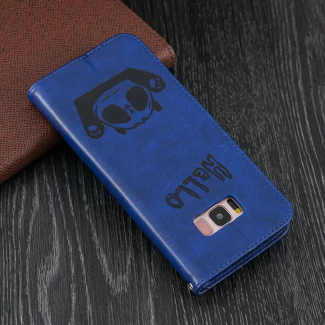 Кошелек кожаный Etui для samsung Galaxy S8 S8Plus случае Coque samsung S8 чехол откидная крышка для принципиально samsung S8 плюс случаи S 8