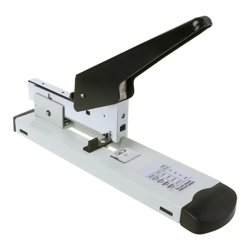 

Heavy Duty Metal Adjustable Stapler Paper Bookbinding 100 Sheet Capacity School Office Supplies