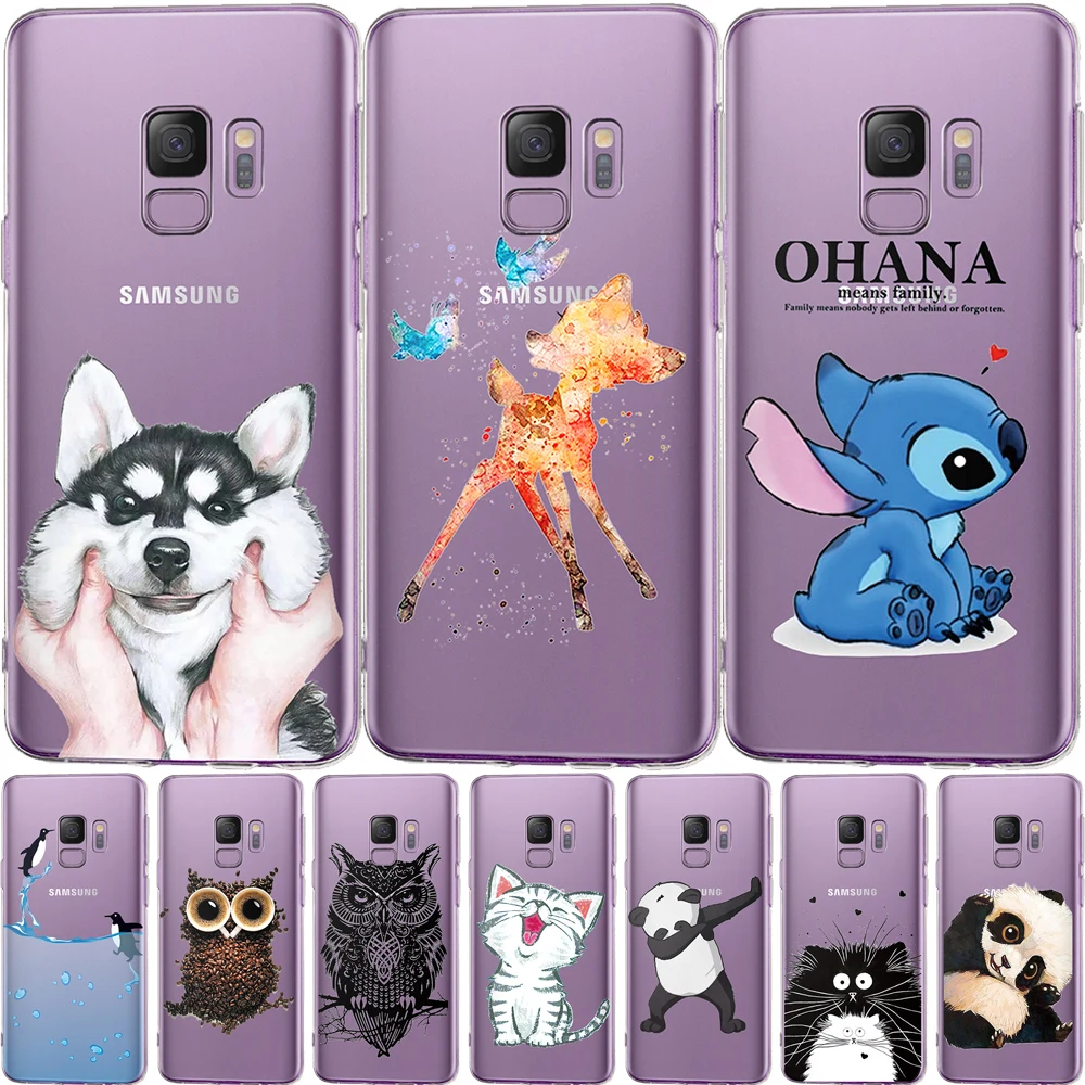 

Soft Silicone Case For Samsung Galaxy S10 S9 S8 Plus S10e A5 A7 J3 J5 J7 2017 2016 A30 A50 J2 J6 A6 A8 Plus 2018 Phone Back Case