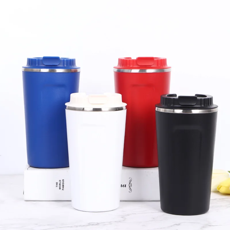 

Premium Coffee Mug / Tumbler 380ml in 304 Stainless Steel Thermo Cup with Lid for Travel