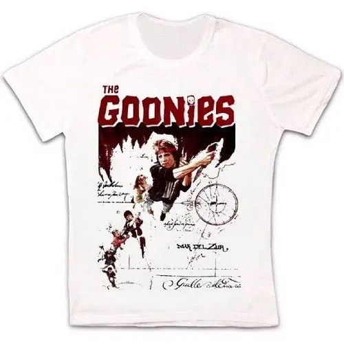 

The Goonies Poster 80S Adventure Action Film Retro Vintage Unisex T Shirt 941 Fashion New Summer Color Short Sleeve T Shirt