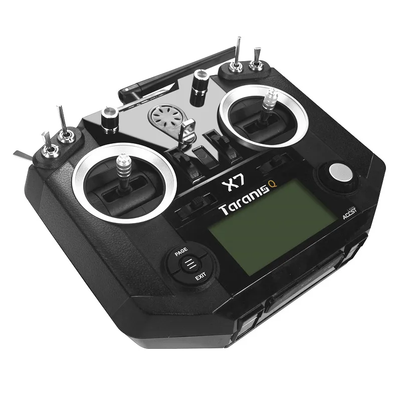 Оригинальный FrSky taranis Q X7 2,4G ACCST 16CH телеметрический радиопередатчик открыть TX для Квадрокоптер с дистанционным управлением, вертолётов