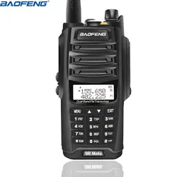 Новинка 2019 года; Мощность обновление Baofeng UV-9R Коврики влагонепроницаемые Walkie Talkie 10 Вт для приемопередающей радиостанции большой дальности