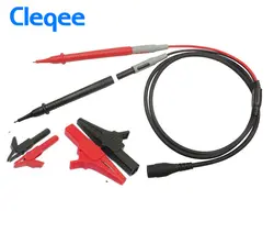 Новый Cleqee P1800A 7 в 1 BNC электронных специальностей Тесты Lead kit для мультиметр автомобильные Тесты зонд приводит комплект