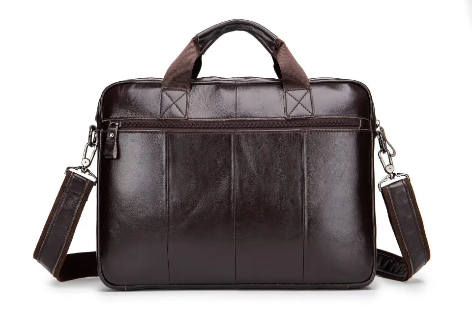 LAOSHIZI LUOSEN мужской портфель из натуральной кожи, деловая сумка для компьютера, модные сумки-мессенджеры, мужская сумка на плечо, мужские сумки