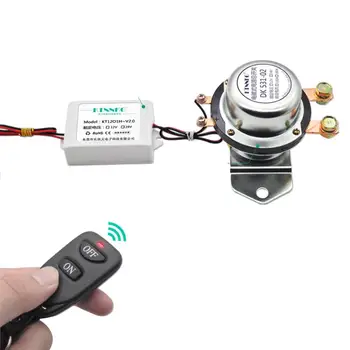 

12V 24 Car Battery Leakage Switch Electromagnetic Leakage Prevention Switch Intelligent Remote Control Power Switch Modification