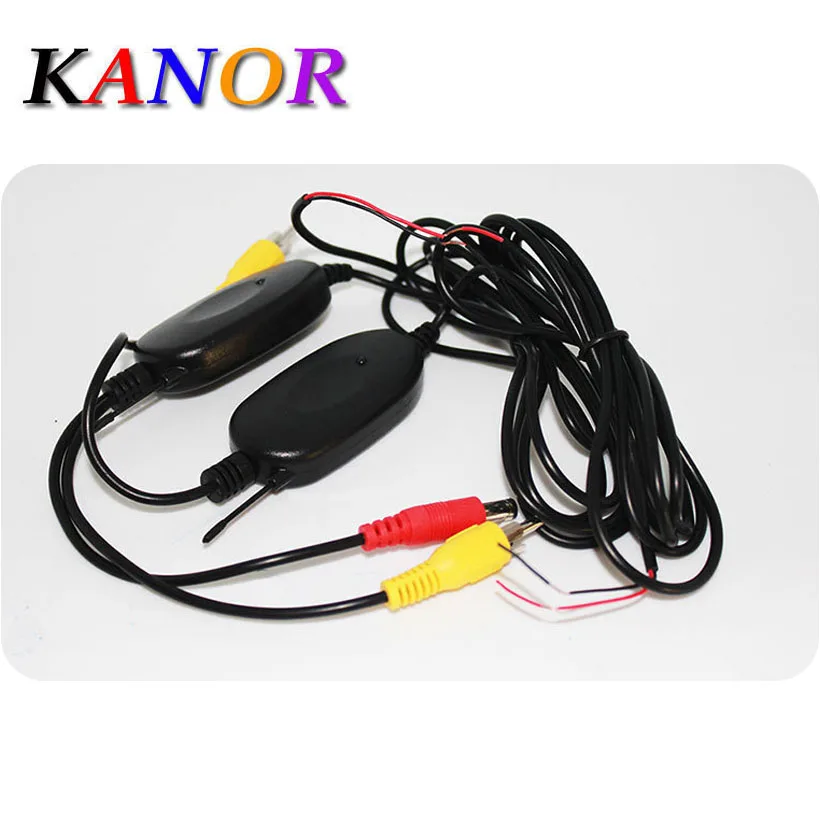 

KANOR Wireless Module Transmitter & Receiver Car Reverse Rear View Backup Camera Monitor Parking Assistance Vehicle Cam