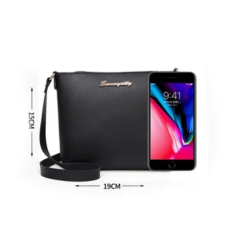 

Fashion Women Solid zipper Shoulder Bag Crossbody Bag Messenger Phone Coin Bag Small korean Style