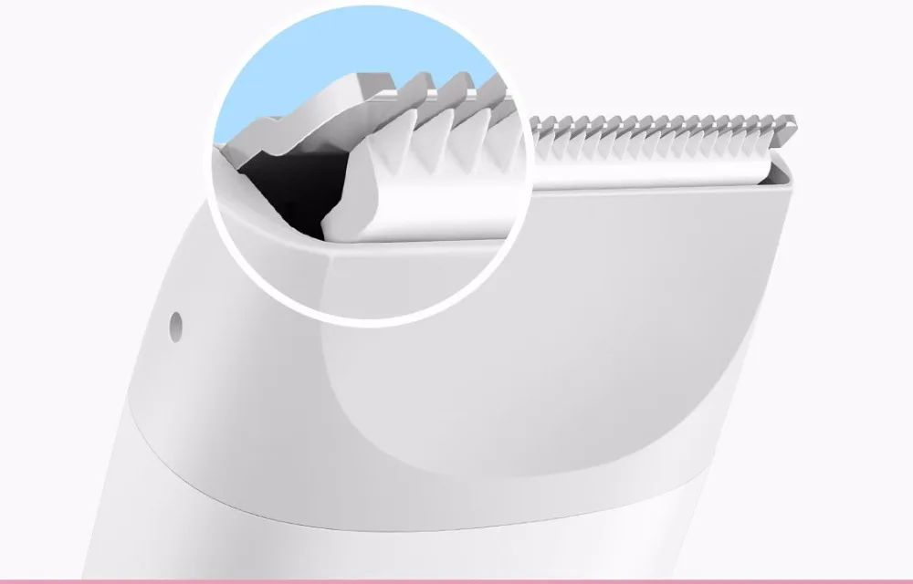  Xiaomi mitu Baby Electric Hair Clipper White Ceramic Cutter Head low noise Professional IPX7 Waterproof Kids Hair Trimmer clipp (4)