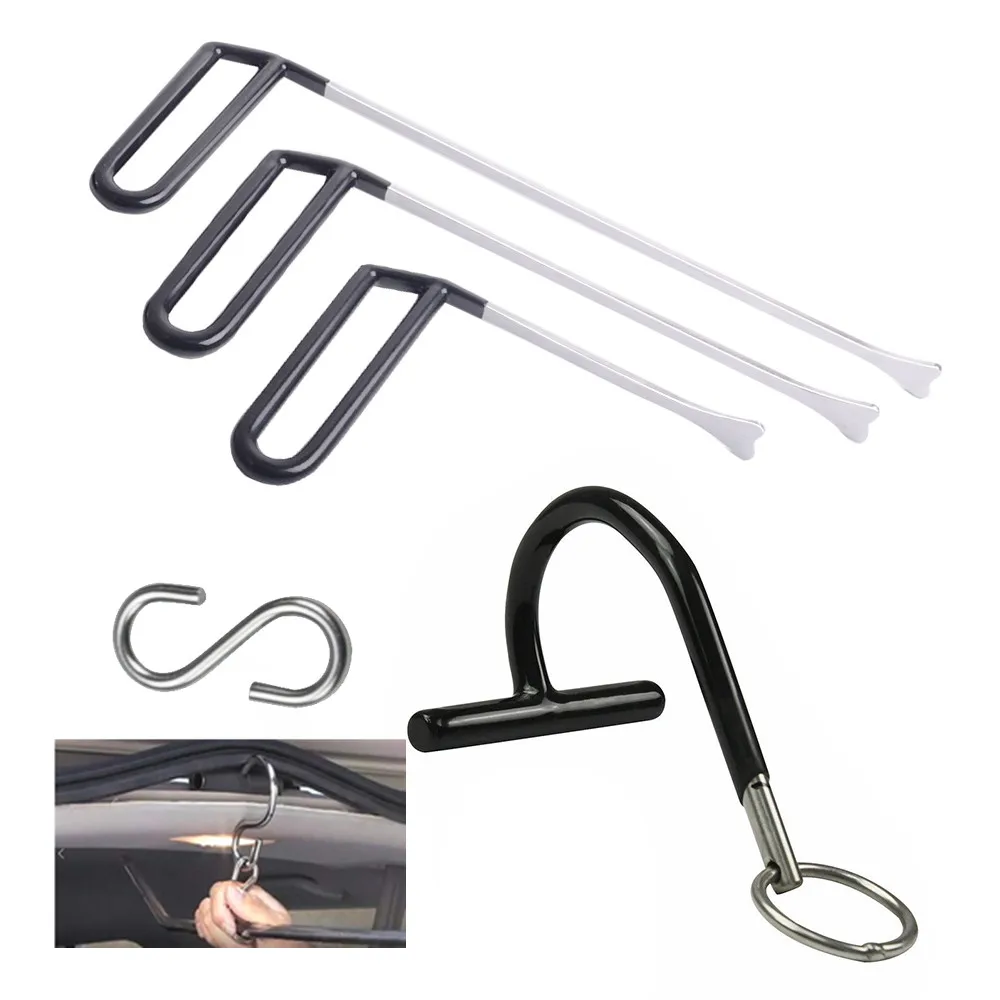

PDR TOOLS For Auto Body Dent Paintless Repair Hook Push Rod Hand tools Set Kit Car Dent Door Dings Dent Removal Tools
