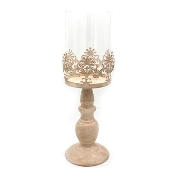 

Vintage Candle Holder Square Stand Candle Candlestick Metal Base Craft Large Glass Candles Wedding Candle Holders Desk Decorat