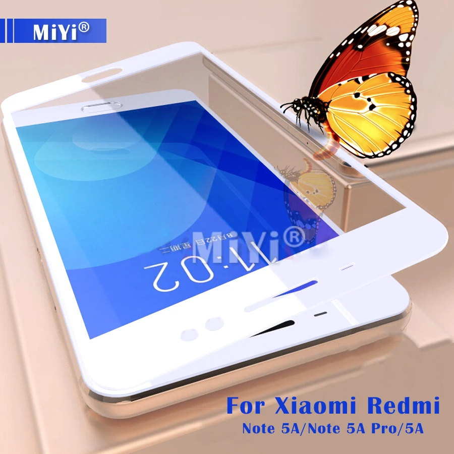 

For Xiaomi Redmi Note 5A Glass Tempered Glass Xaomi Xiomi Redmi 5A Prime Full Cover Screen Protector Film Redmi Note 5Apro Glass