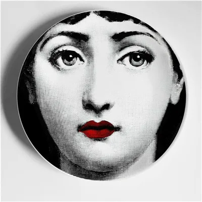 Fornasetti декоративные тарелки, настольные украшения, настенные подвесные тарелки, образец комнаты, фон для дома, отеля, украшения, аксессуары - Цвет: 13