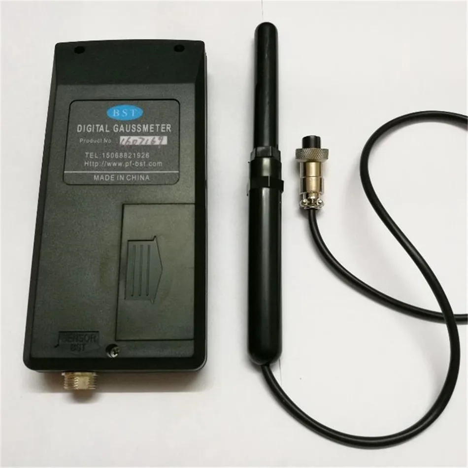 Gauss meter Teslameter AC DC Magnetic Field Gauss Meter Tesla BST-600 0~200mT~2000mT