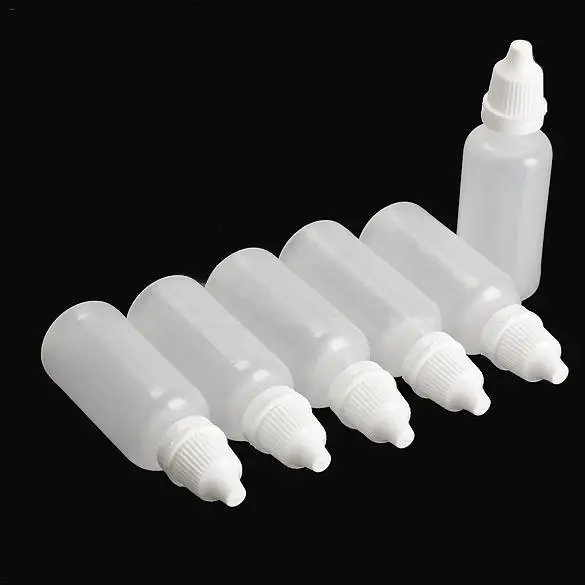 

1pcs 10ml Empty Plastic Squeezable Dropper Bottles Eye Liquid Dropper Sample Eyes Drop Bottle