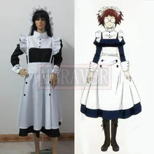 New Handmade Black Butler Mey Rin Maid Dress Cosplay Costume Female’s Dress Hot Sale