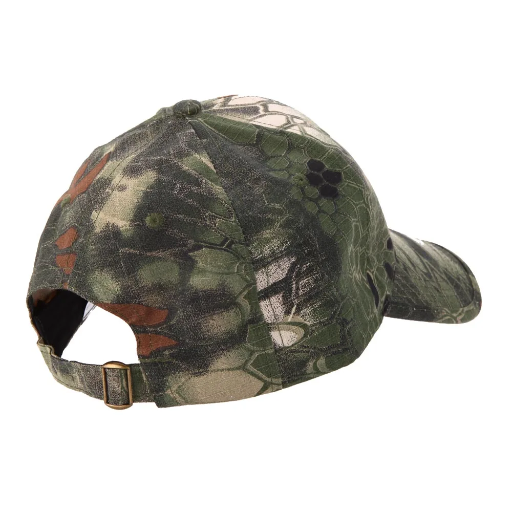 

Outdoor Mens Beach cap Tactical Military Sport Combat Riding Python Snake Skin Caps Camouflage Hunting Hat