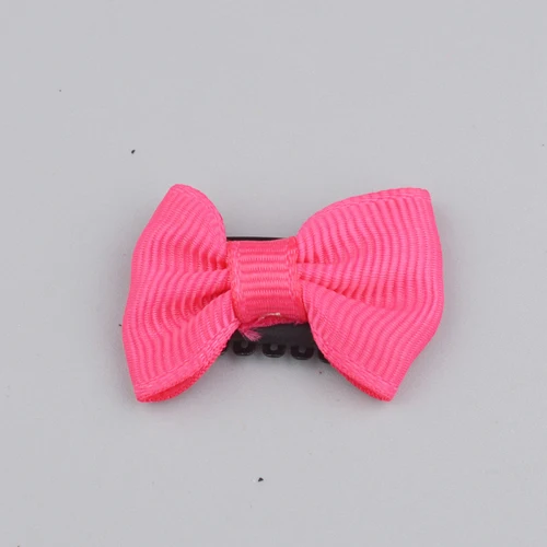 fuschia solid YYXUAN, заколка для маленьких детей, бант для волос, красивые волосы для маленьких девочек, Аксессуары для младенцев, подарок, заколка для волос - Цвет: fuschia solid