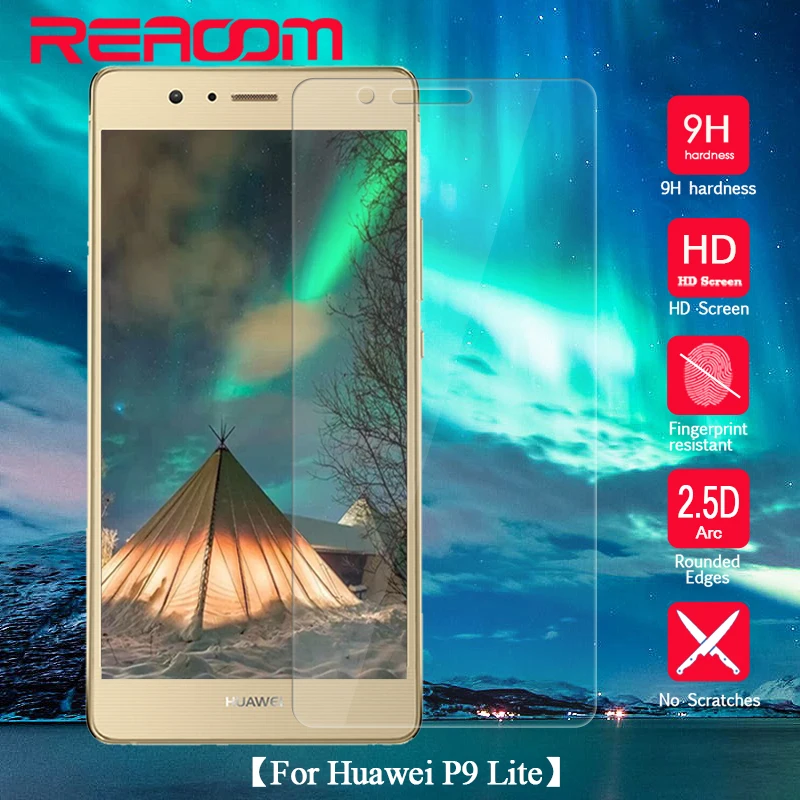 9H 2.5D Tempered Glass for Huawei P9 Lite Film Curve Edge Screen Protector Protective | Мобильные телефоны и аксессуары