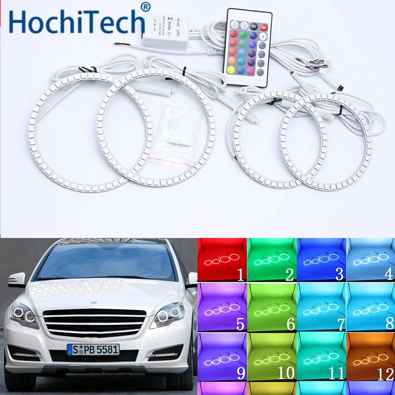 Для Mercedes Benz R класса W251 R300 R320 R350 R500 2010 2011 2012 многоцветный светодиодный светильник в