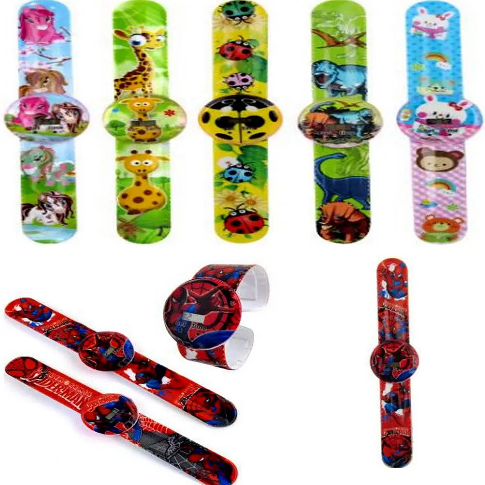 

2 pcs Cartoon Electronic Digital Watches Spiderman Princess Moana Snow White Action Figures Cute Watch Strap Kid Gift Toy