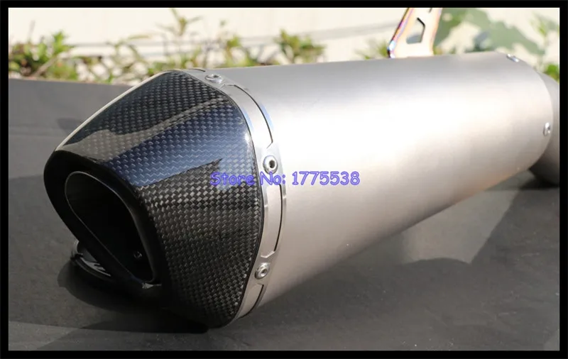 Titanium Alloy for Ducati Monster 821 1200R 1200S 14-19 Motorcycle Exhaust Muffler Link Pipe Muffler Exhaust Escape Middle Pipe - Image 3