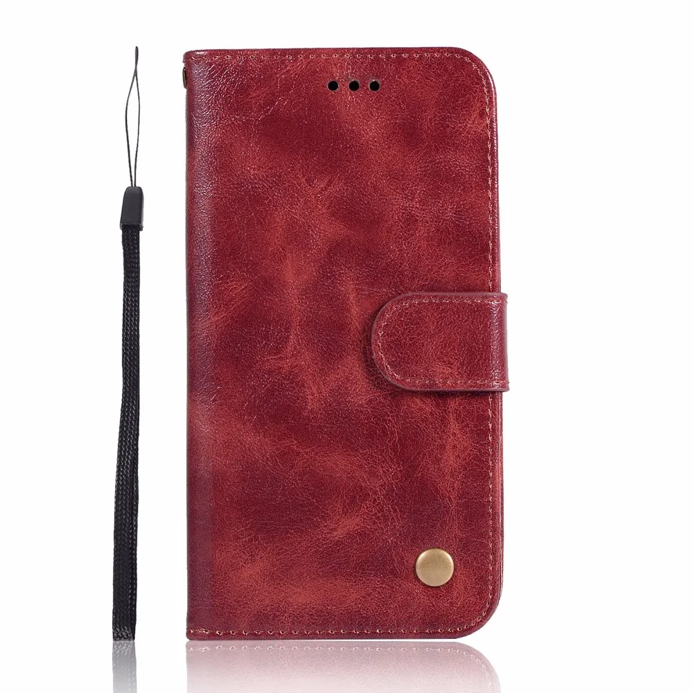 Для LG K10 2018 чехол Роскошный кошелек Обложка на заднюю панель из искусственной