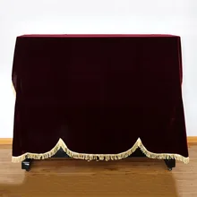 1 шт. пыленепроницаемый Золотой бархатный тканевый чехол из плюша, толстый Чехол для стула, аксессуары для фортепиано, домашний тексиловый чехол для фортепиано