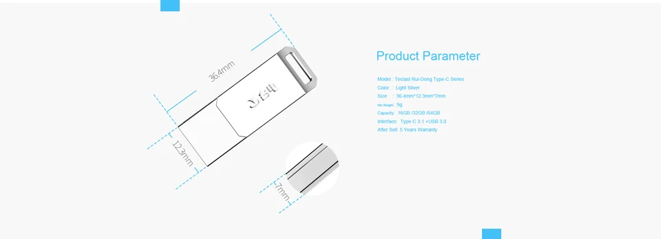 Teclast Типа С OTG на ходу USB Flash Drive 3.0 флешкарта 64 ГБ 32 ГБ 16 ГБ Двойной подключите флэш-Накопитель Смартфон Памяти Mini USB Stick Тип C индивидуальные