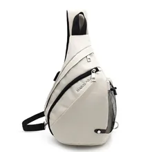 MAIOUMY унисекс Открытый студенческий Спорт чистый цвет сумка через плечо грудь телефон сумка молния Мода Нейлон противоугонные Hobos Горячая 14 июня