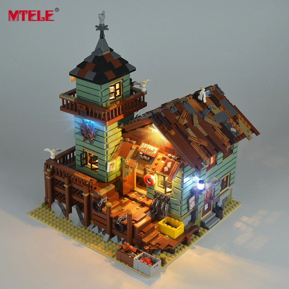 MTELE светодиодный светильник комплект для 21310|block set|compatible with legolego building sets |