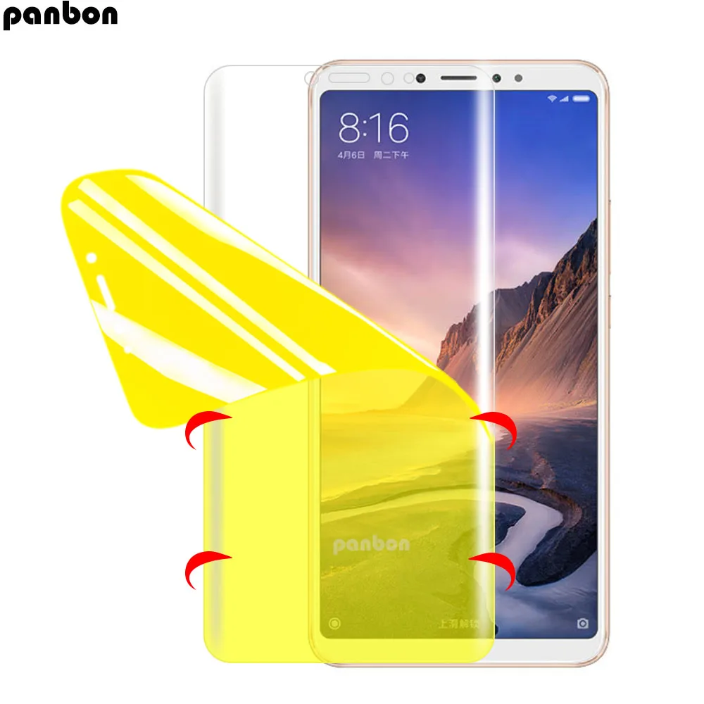 

Hydrogel Film For xiaomi mi max 2 3 Pro Full coverage Screen Protector For xiaomi mimax mimax2 mimax3 Pro Soft TPU nano film