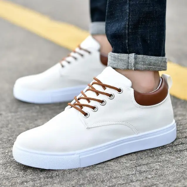 Extra large size men's shoes plus fat casual tide shoes low to help