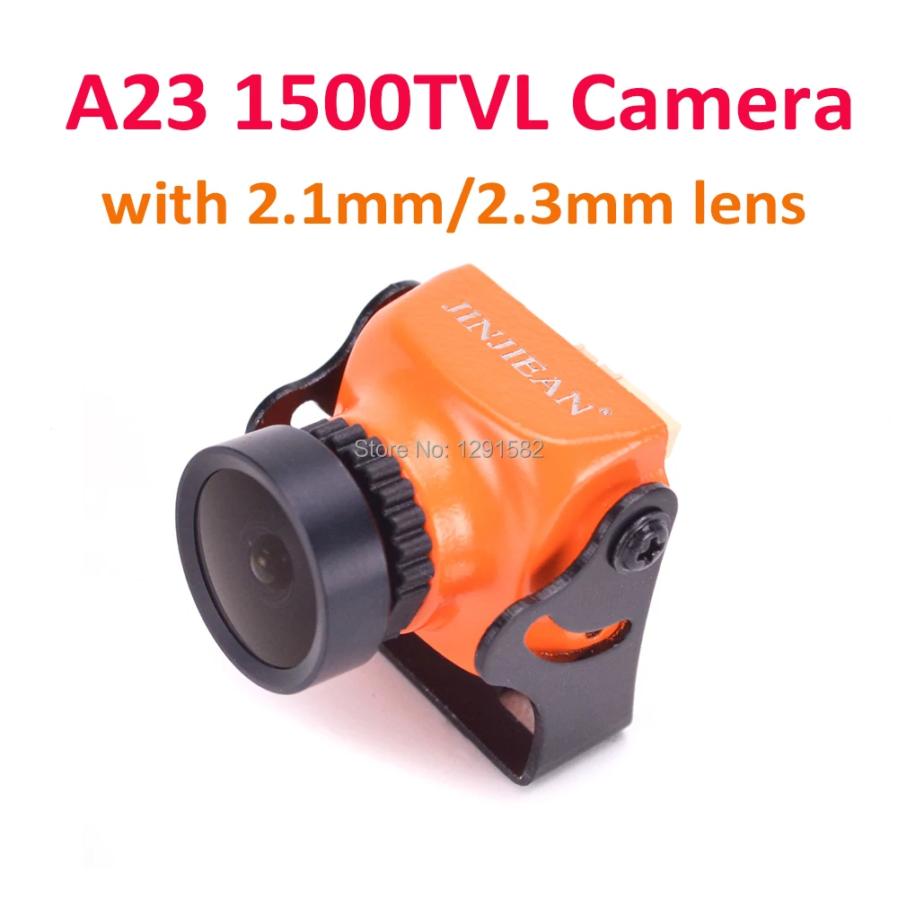 

A23 1500TVL mini Camera 2.1mm / 2.3mm Lens 1/3" Mg SUPER HAD II CCD D1 960H PAL / NTSC (OSD Internal adjustable) for RC Quad