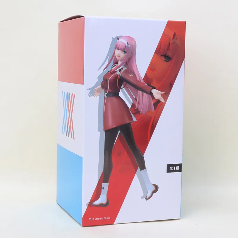 21 см игрушка фигурка любимого человека франкса Zero Two 02 ПВХ EXQ ver фигурки модель