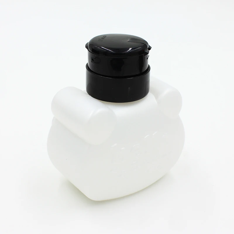 

High Quality Fashion Wash Remover Cleanser Bottle Pump Dispenser Nail Art Polish Remover Cleaner Acetone Bottle