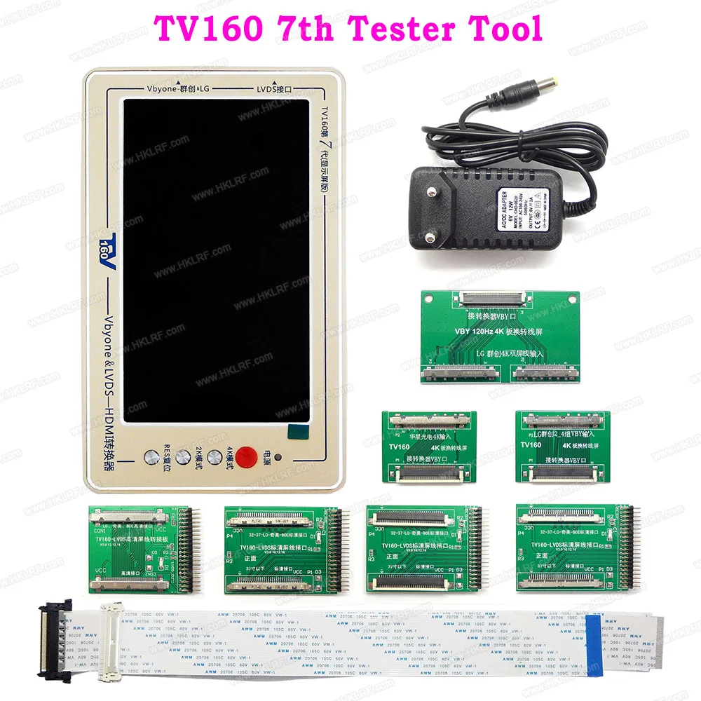 Тестер для материнской платы TV160 7 го поколения преобразователь Vbyone и LVDS to HDMI + 43 в 1