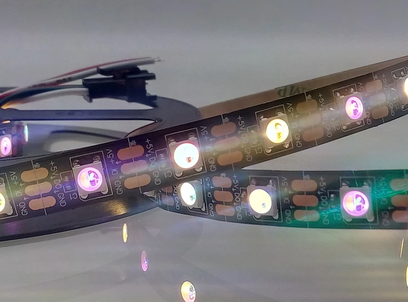 1 м 4 5 SK6812 (аналогично WS2812B WS2812) Светодиодные полосы RGBW rgbww белый/черный Pcb