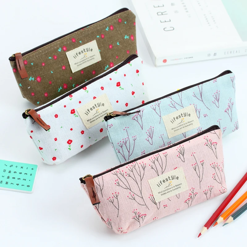 1 Pcs Cute Kawaii Korean Japanese Pencil Bag Pouch School Tools
