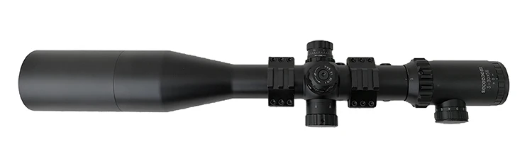 Máscara do Tubo do Pára-sol da Liga de Alumínio do Acessório do Riflescope 56mm de Anodização Riflescope Ótico Dura Preto Fosco do 75 - 11 de alumínio do acessório do riflescope ótico